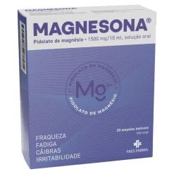 Magnesona 20 Ampolas Bebíveis