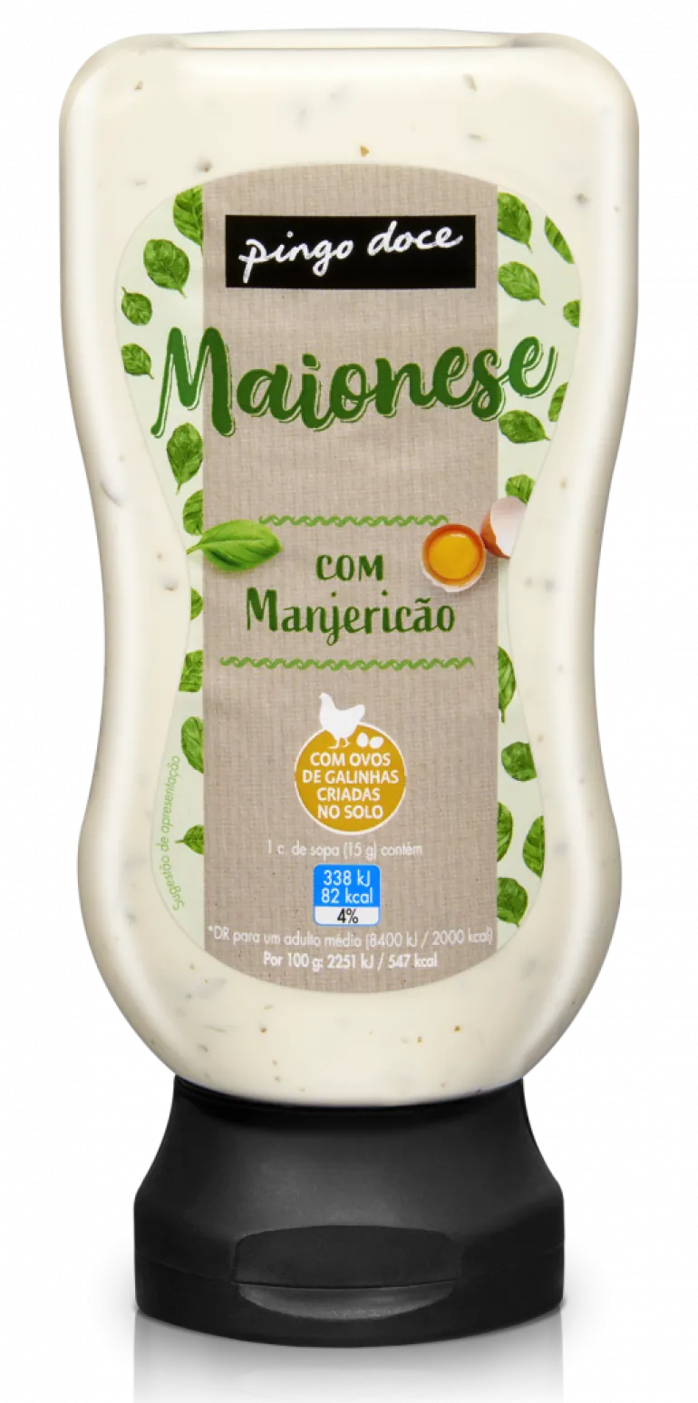 Maionese com Manjericão Top Down