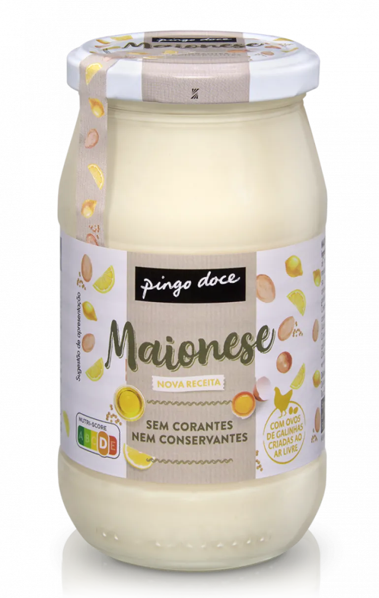 Maionese em Frasco