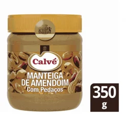 Manteiga de Amendoim com Pedaços