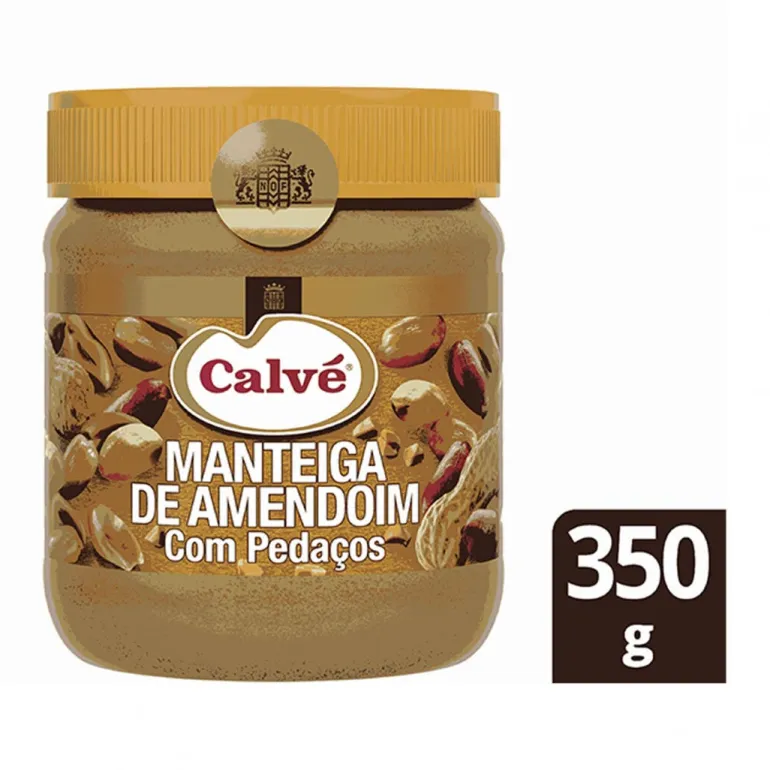 Manteiga de Amendoim com Pedaços