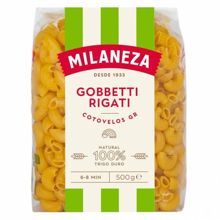 Massa Cotovelos Grandes Riscados