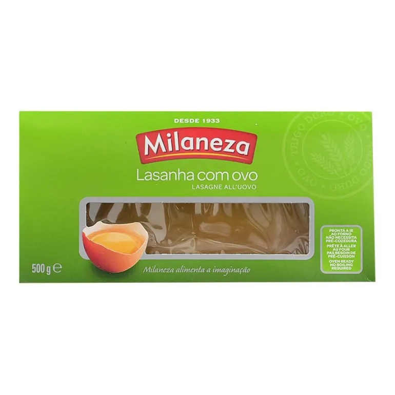 Massa Lasanha com Ovo