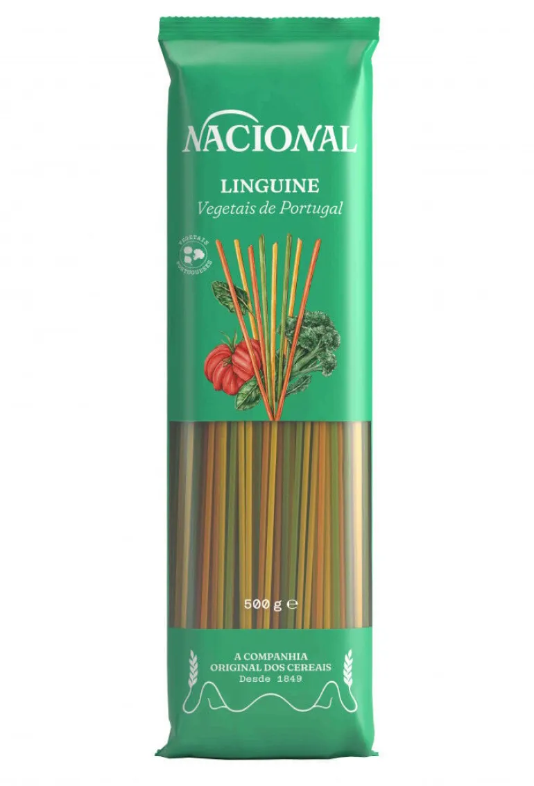 Massa Linguine com Vegetais