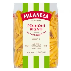 Massa Macarronete Penne Grande Riscado