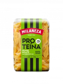 Massa Penne com Proteína