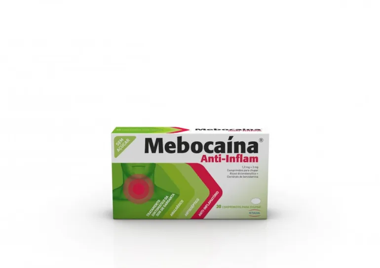 Mebocaína Anti-Inflam 30 Comprimidos