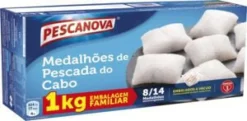 Medalhões de Pescada do Cabo Congelados