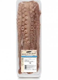Meio Polvo Limpo Grande Congelado