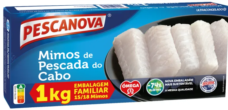 Mimos de Pescada do Cabo Congelados