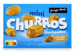 Mini Churros com Doce de Leite