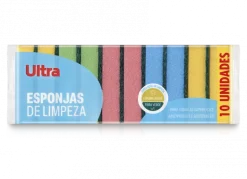 Mini Esponjas de Limpeza 10un