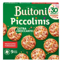 Mini Pizzas Piccolinis Queijo e Fiambre