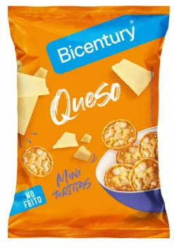 Mini Tortitas Sabor a Queijo