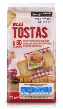 Mini Tostas de Trigo