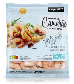 Miolo de Camarão 40/60 Congelado