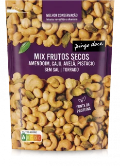 Mix de Frutos Secos Torrados sem Sal