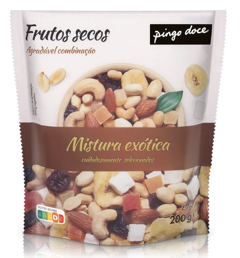 Mix Exótica e Frutos Secos