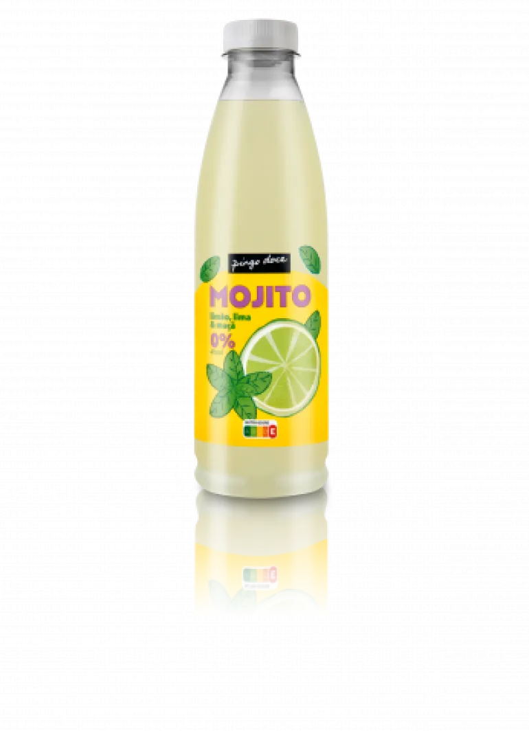 Mojito de Limão e Maçã sem Álcool
