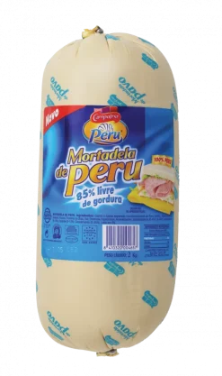 Mortadela de Peru (fatiado ao Balcão)