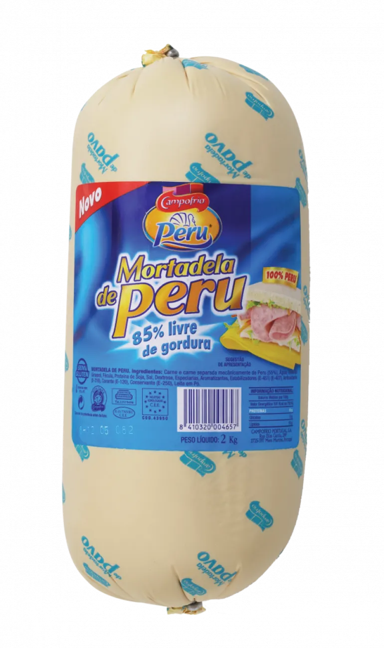 Mortadela de Peru (fatiado ao Balcão)