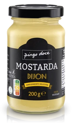 Mostarda Dijon em Frasco