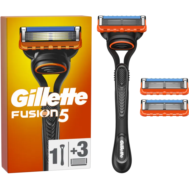 Máquina de Barbear Fusion5 com 2 Recargas Gillette
