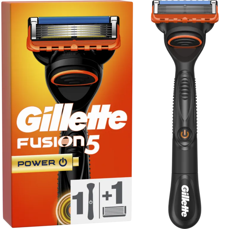 Máquina de Barbear Fusion5 Power com 1 Recarga