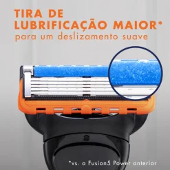 Máquina de Barbear Fusion5 Power com 1 Recarga