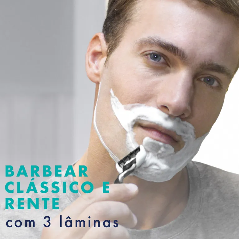 Máquina de Barbear Gillette Mach3 com 1 Recarga