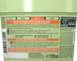 Máscara Fructis Liso Keratina