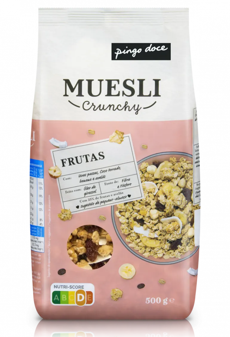 Muesli Crunchy com Frutas