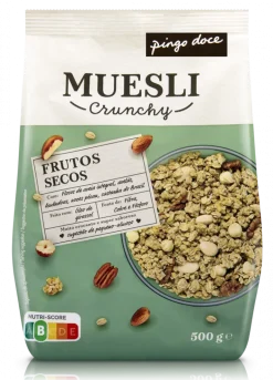 Muesli Crunchy com Frutos Secos