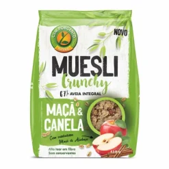 Muesli Crunchy com Maçã e Canela