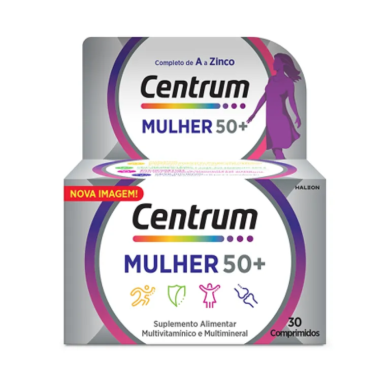 Multivitamínico Centrum Mulher 50+