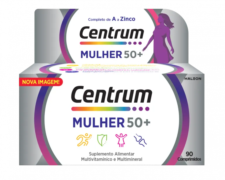 Multivitamínico Centrum Mulher 50+
