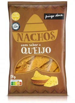 Nachos de Milho Sabor a Queijo