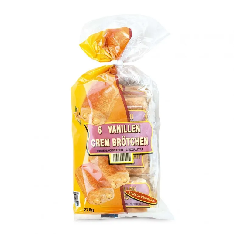 Napolitanas com Creme de Baunilha