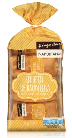 Napolitanas de Baunilha