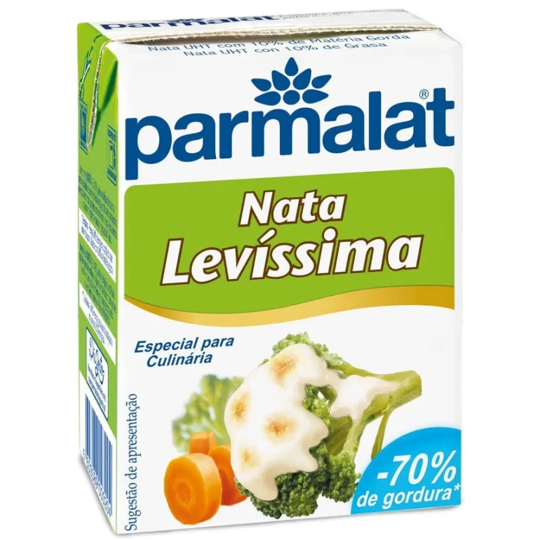 Natas UHT para Culinária Levíssima