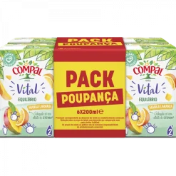 Néctar de Manga Laranja Pack 6