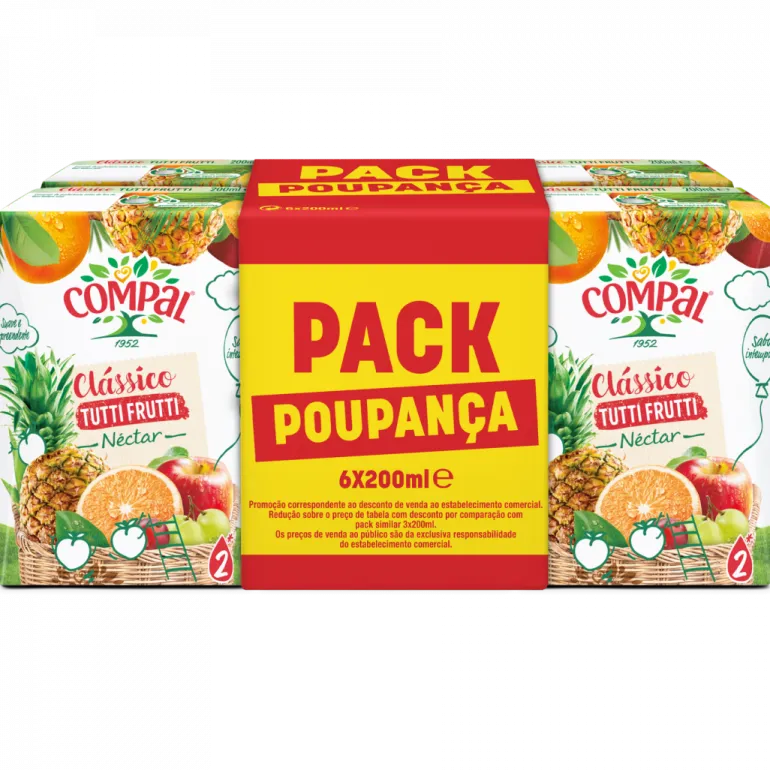 Néctar de Tutti Frutti Pack 6