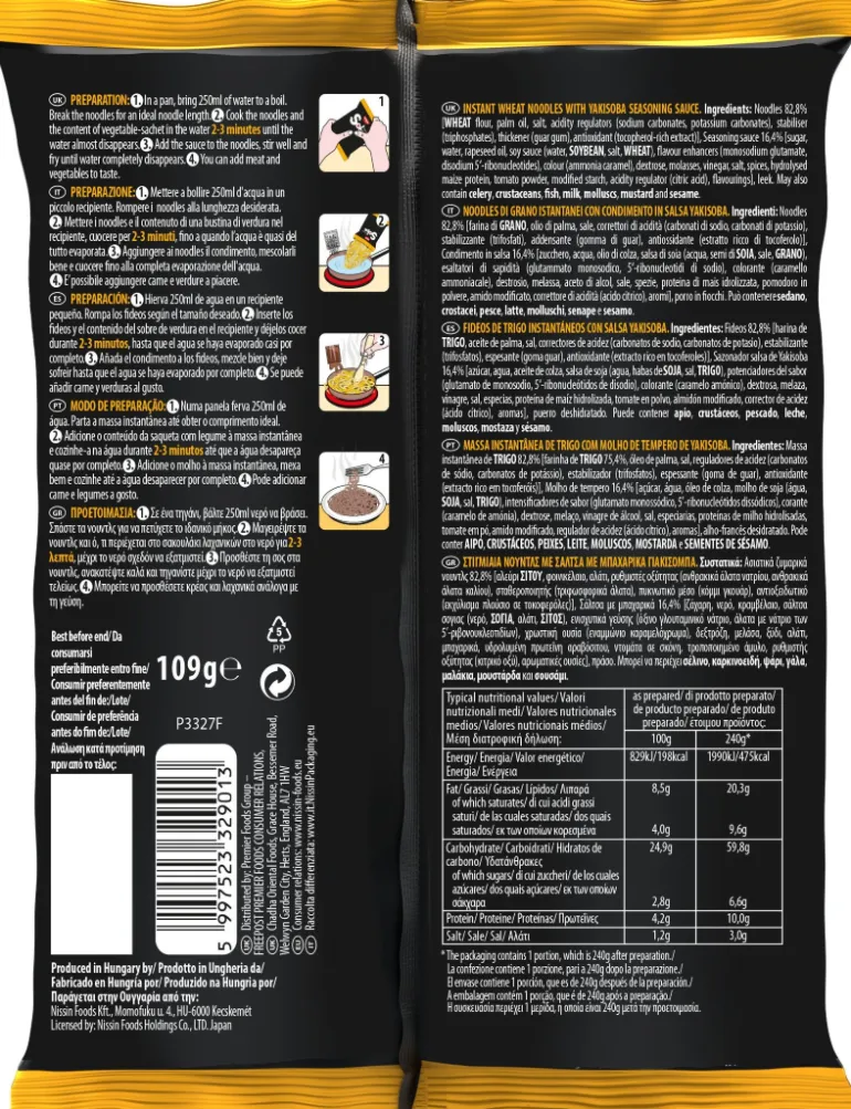 Noodles Clássicos