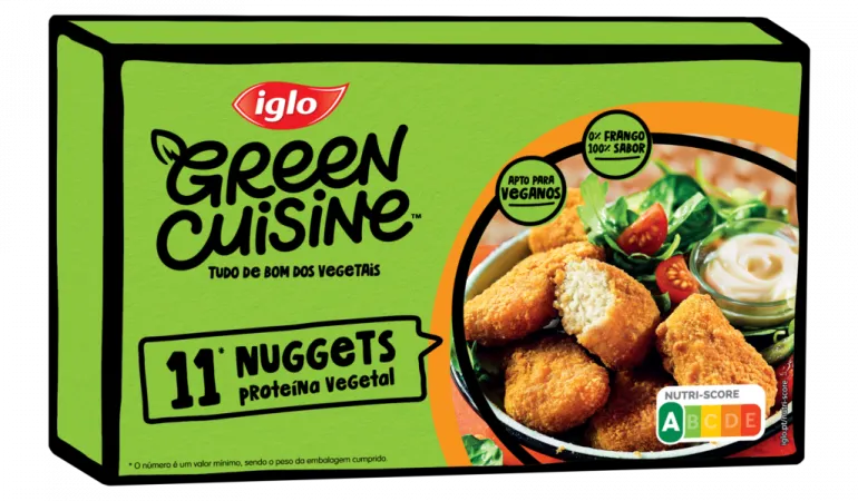 Nuggets de Proteína Vegetal Congelados