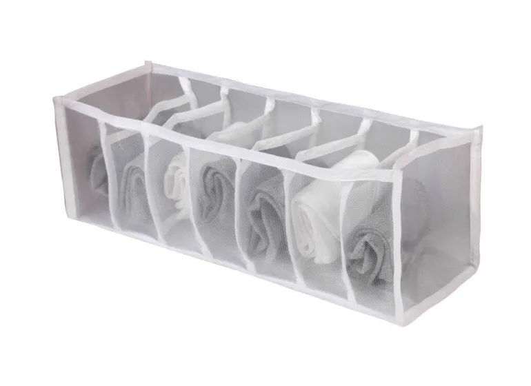 Organizador para Roupa Colmeia 7 Divisões 32x12x12cm
