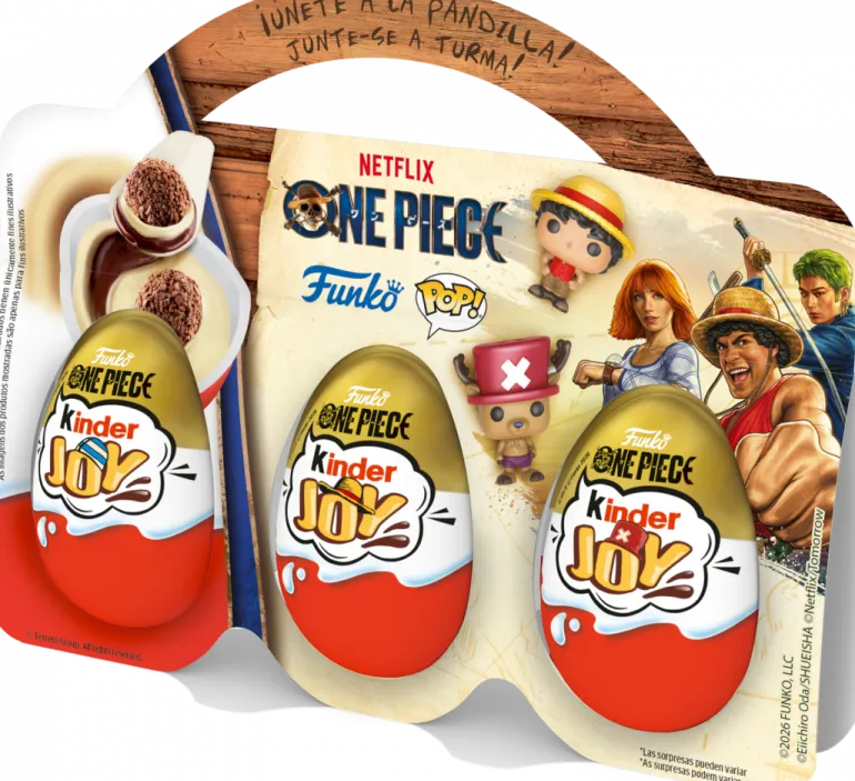 Ovo de Chocolate Kinder Joy Pack 3