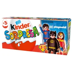 Ovos de Chocolate de Leite Kinder Surpresa
