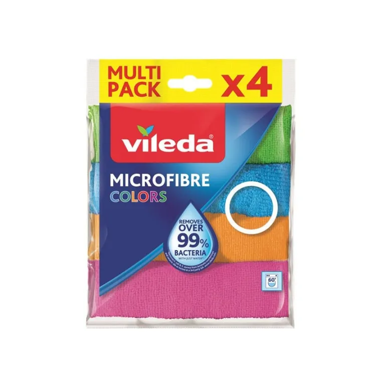 Pano Microfibras Colors 4un