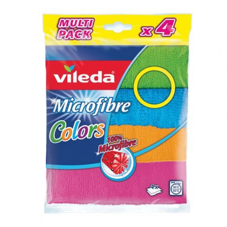 Pano Microfibras Colors 4un