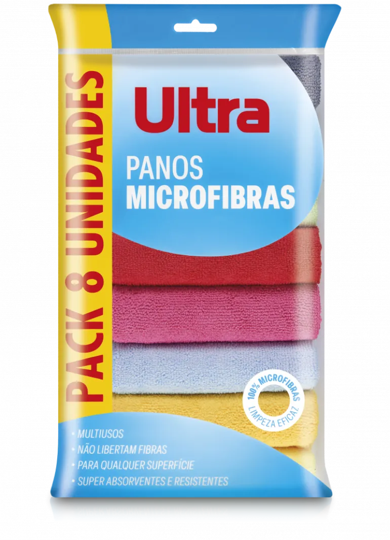 Pano Microfibras Multiusos 8un